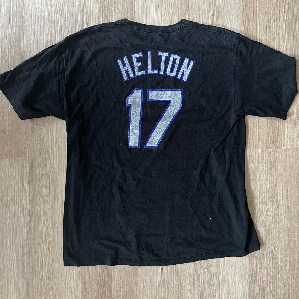 Colorado Rockies Todd Helton Vintage Tshirt